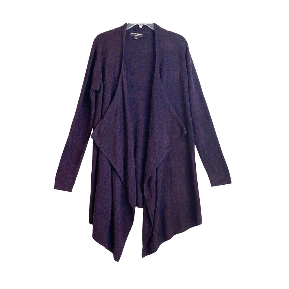 Barefoot Dreams Bamboo‎ Chic Lite Cardigan Plum Size L/XL